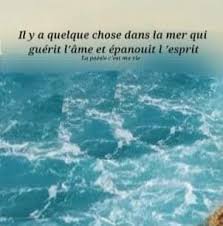 La mer nous offre un horizon très large et bien ouvert Ça donne ...